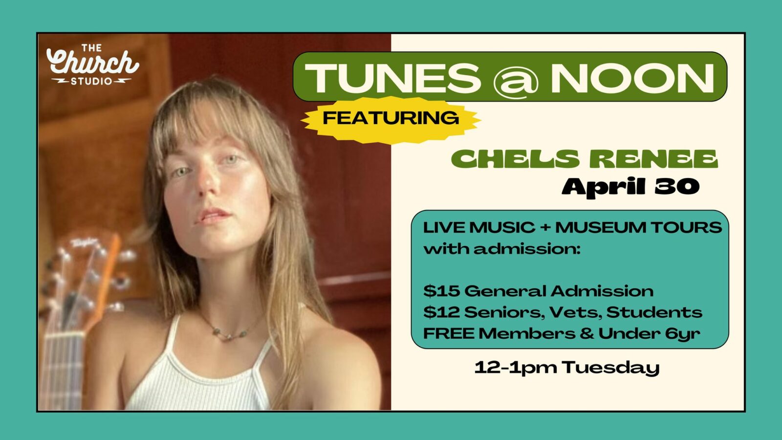 Tunes @ Noon : CHELS RENEE