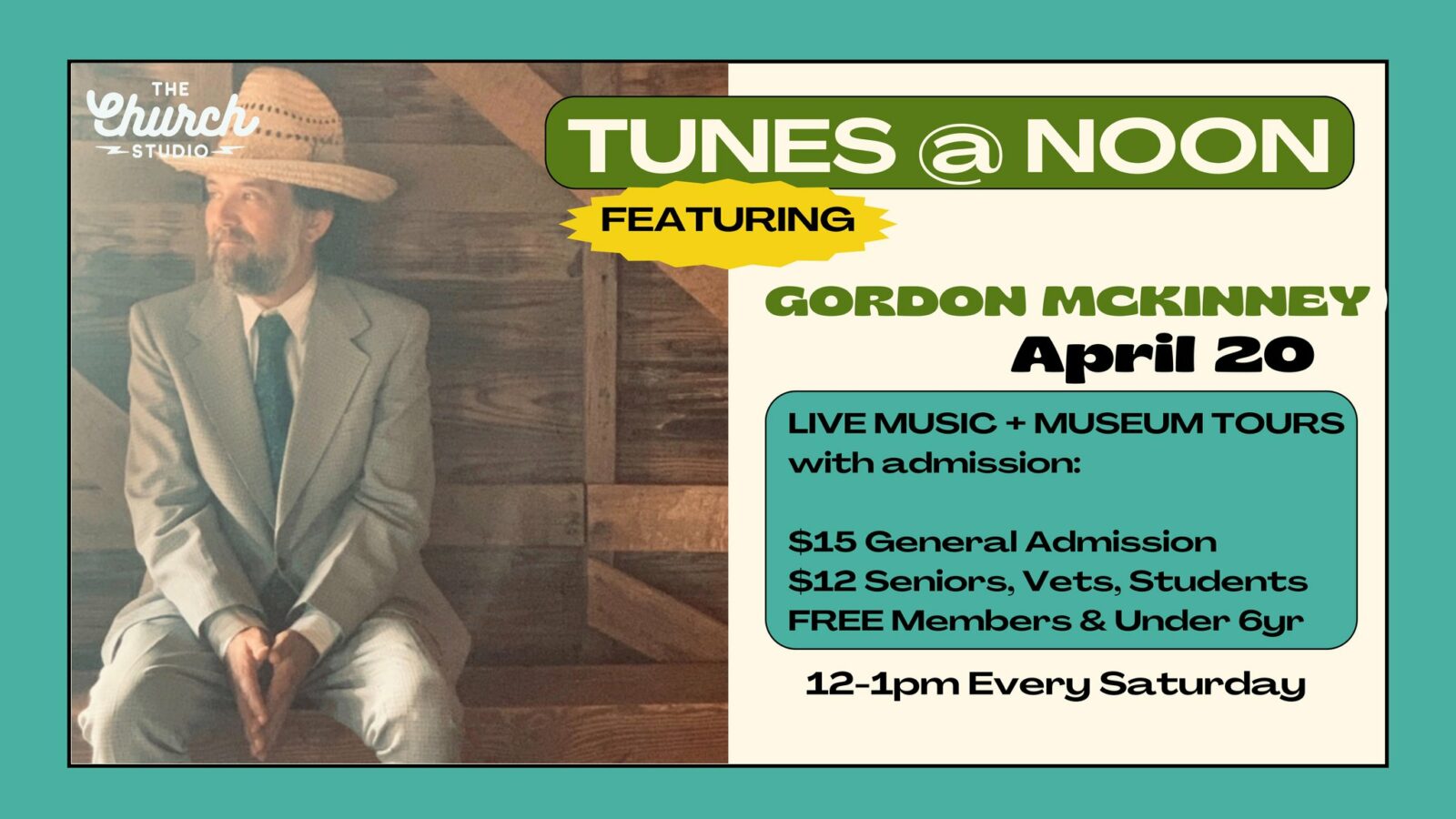 Tunes @ Noon : GORDON MCKINNEY